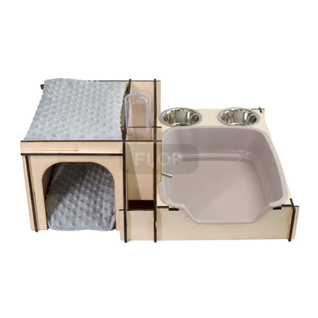 ALL IN ONE z beżową kuwetą