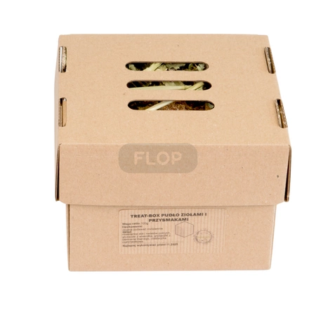 100g TREAT-BOX - pudło z ziołami i przysmakami dla Twoich szczurów