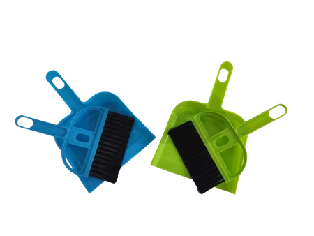 Miniaturowa szufelka ze zmiotką