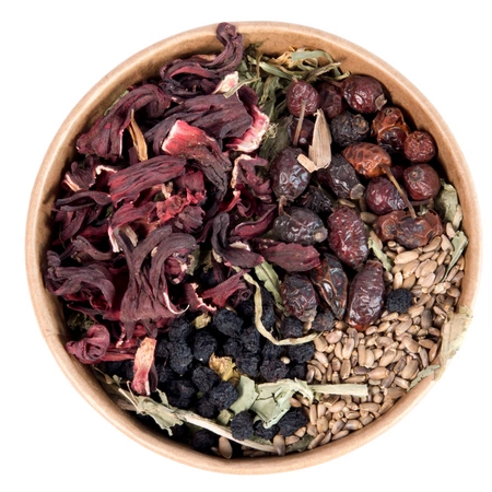 100g Snackbox ziołowo-owocowy- micha pełna przysmaków dla Twojego szczura