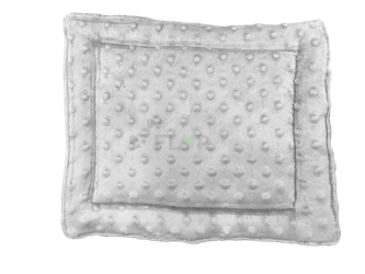 Materacyk 20x30cm z szarego polaru minki dla szczurów