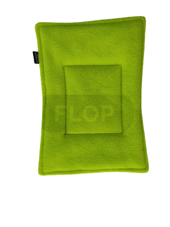 Materacyk 25x30cm w liście na czarnym tle dla szczurów