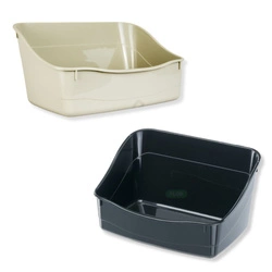 Prostokątna kuweta z możliwością podwieszenia na ściance klatki