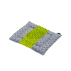 Materacyk 20x30cm z polaru minki - limonka i szarość dla małych zwierząt domowych