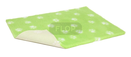 Vetbed® Non-Slip L - limonkowy w białe łapki