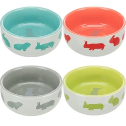 Miska z motywem króliczka 250 ml - 4 kolory