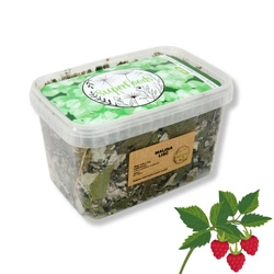 Malina (Rubus idaeus folium L.) liść 100g / pudełko 1200ml dla szczura