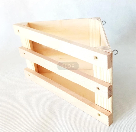 Narożny paśnik drewniany premium Toy4Joy