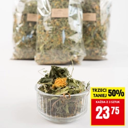 PROMOCJA 3 x Zioła rutynowe dla szczurów - mieszanka ziołowa 500g