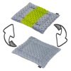 Materacyk 20x30cm z polaru minki - limonka i szarość dla małych zwierząt domowych