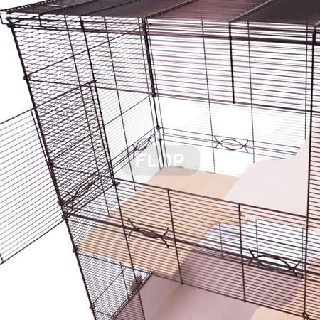 Loco Sombrero 80 - wysoka klatka / woliera dla szczurów