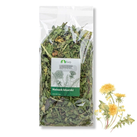 TIVO Mniszek lekarski liść 150g dla szczurów